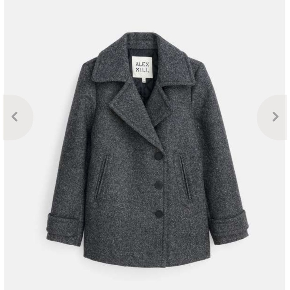 Alex Mill Tweed Pea Coat